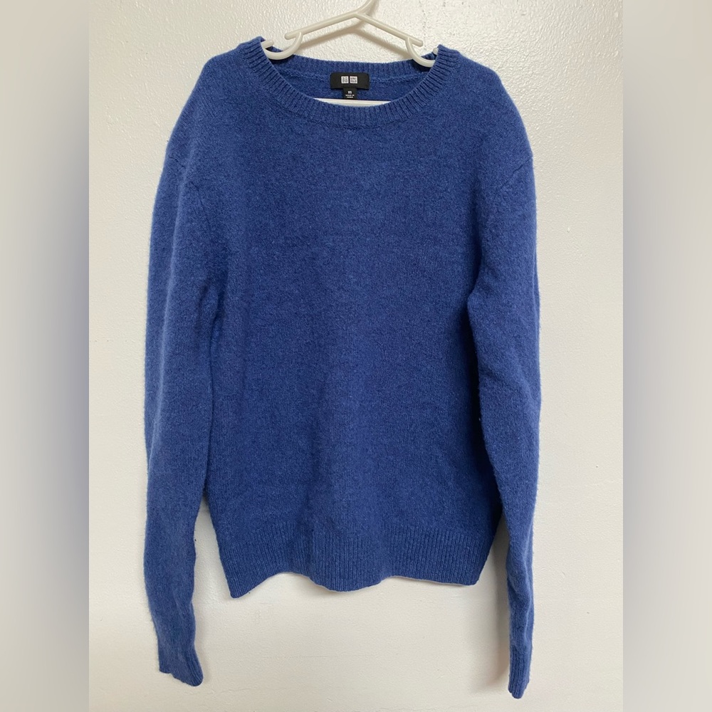 UniQlo Womens Blue Wool Sweater Size XS